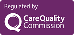 Regulated by Care Quality Commission logo emphasizing quality standards and compliance in healthcare services 2 important aspects of regulation